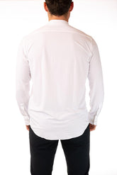 MAGLIA CAMICIA UOMO  BIANCO 24250 09 RRD